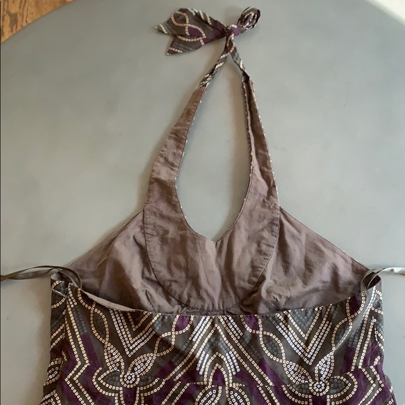 BCBG Beaded Halter Top - Picture 5 of 7